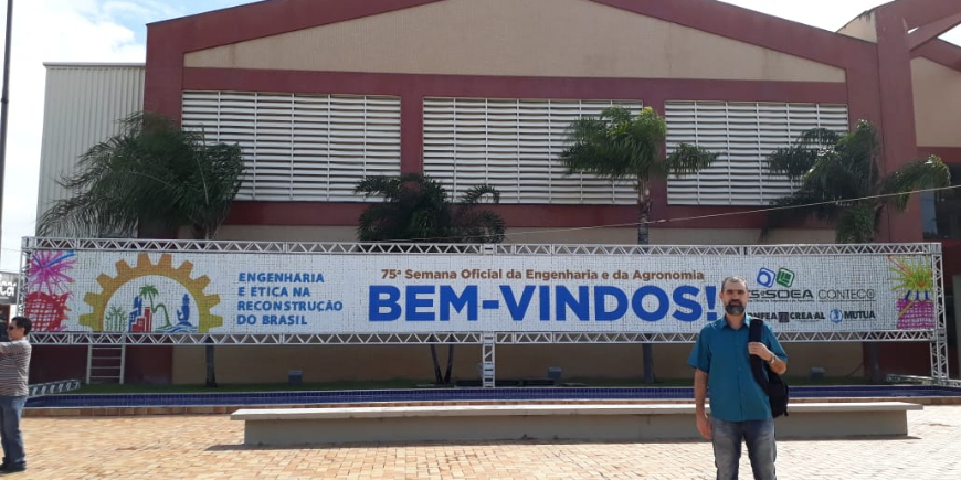 COORDENADOR DO CURSO DE ENGENHARIA CIVIL DA FAMA PARTICIPA DA 75ª SOEA EM MACEIÓ/AL