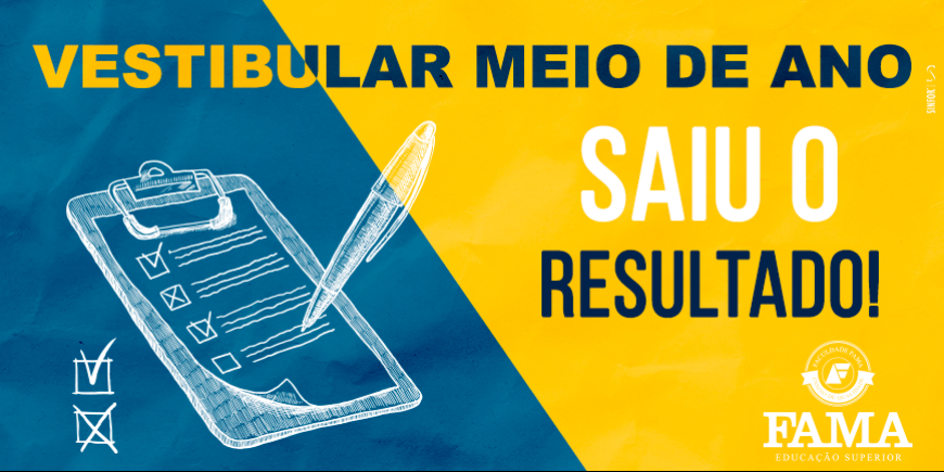 FACULDADE FAMA DIVULGA RESULTADO DO VESTIBULAR REALIZADO NAS ESCOLAS DE ITURAMA E REGIÃO 