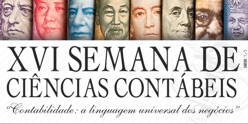 PERÍODO DE INSCRIÇÕES PARA A XVI SEMANA ACADÊMICA DE CIÊNCIAS CONTÁBEIS