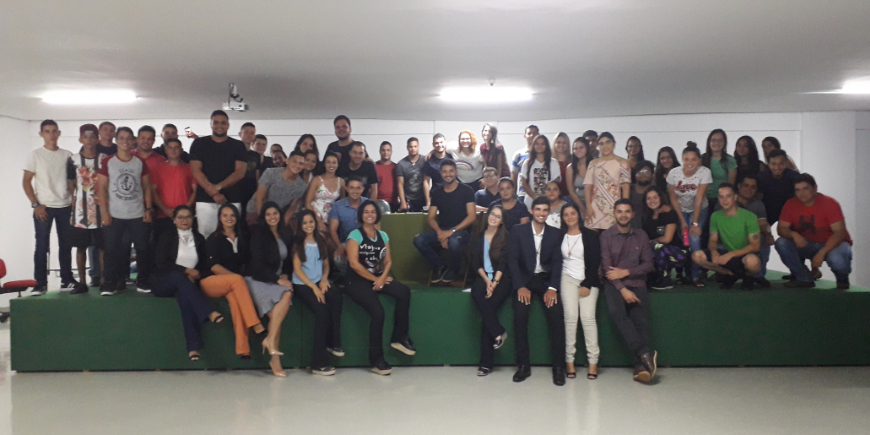 REAPRESENTAÇÃO DO PROJETO “I LOVE TEATRO” PARA OS NOVOS ALUNOS DE ADMINISTRAÇÃO