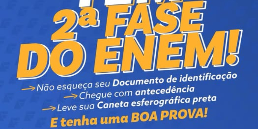 Segunda fase do ENEM